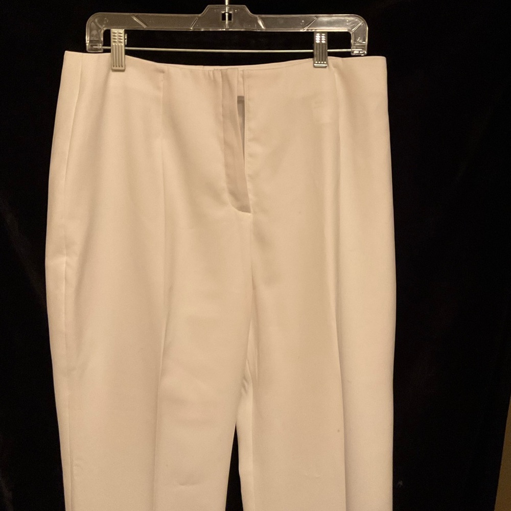 Bernard Zins Paris White Dress Pants | Size 12